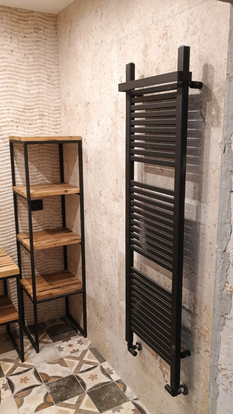 Основна визия на малка баня в скандинавски стил