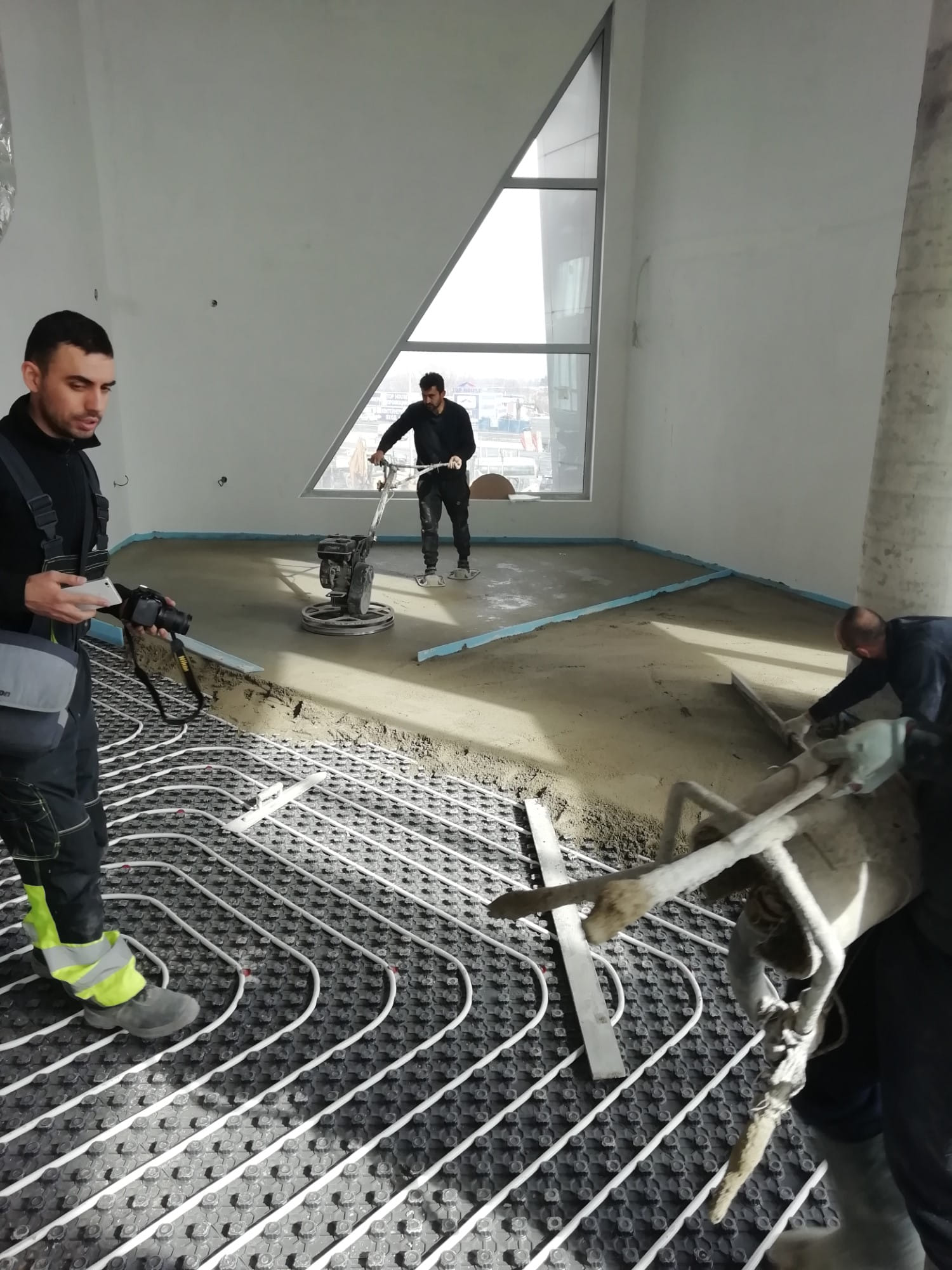 Монтаж на подово отопление 3