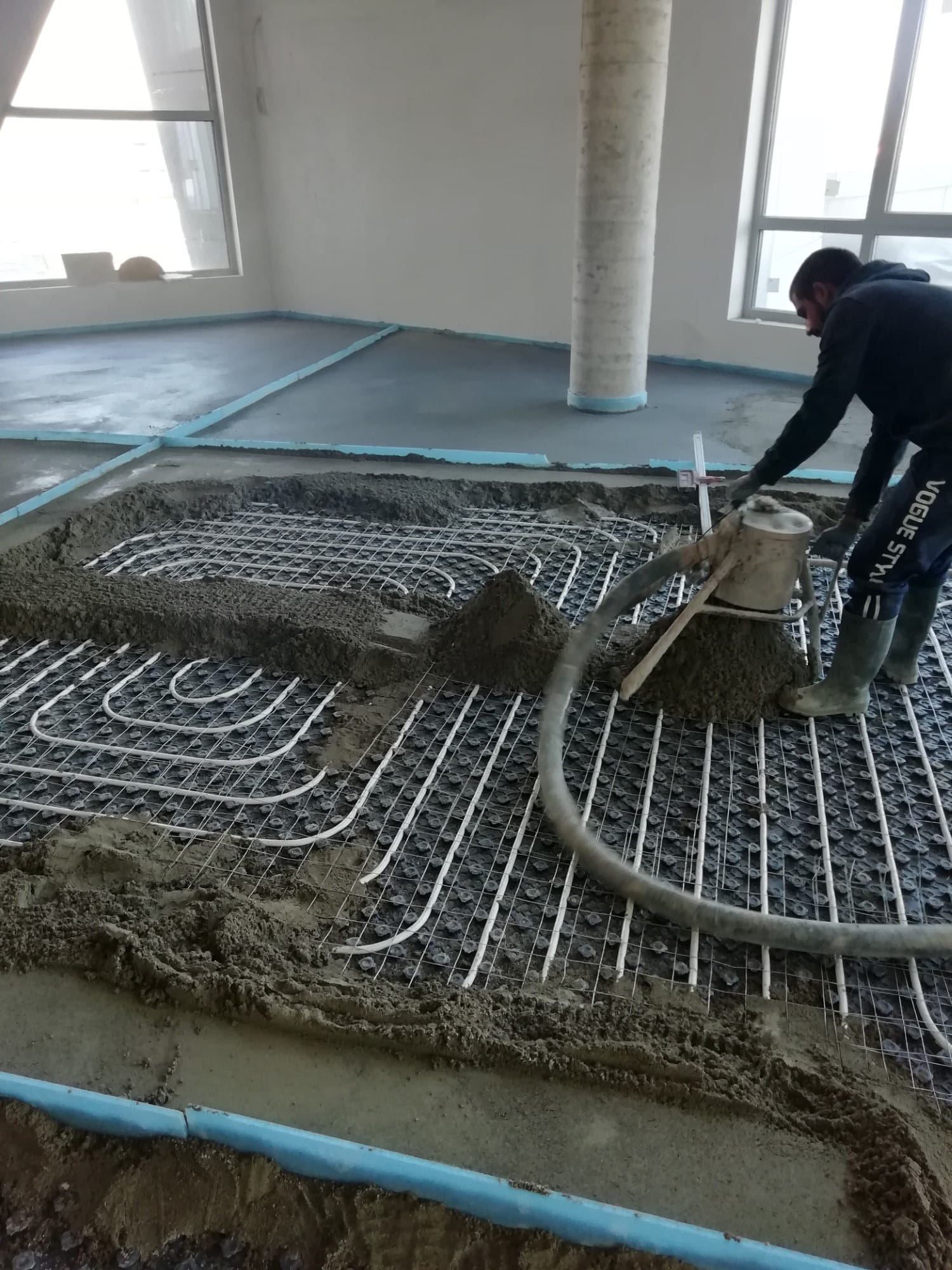 Монтаж на подово отопление 5