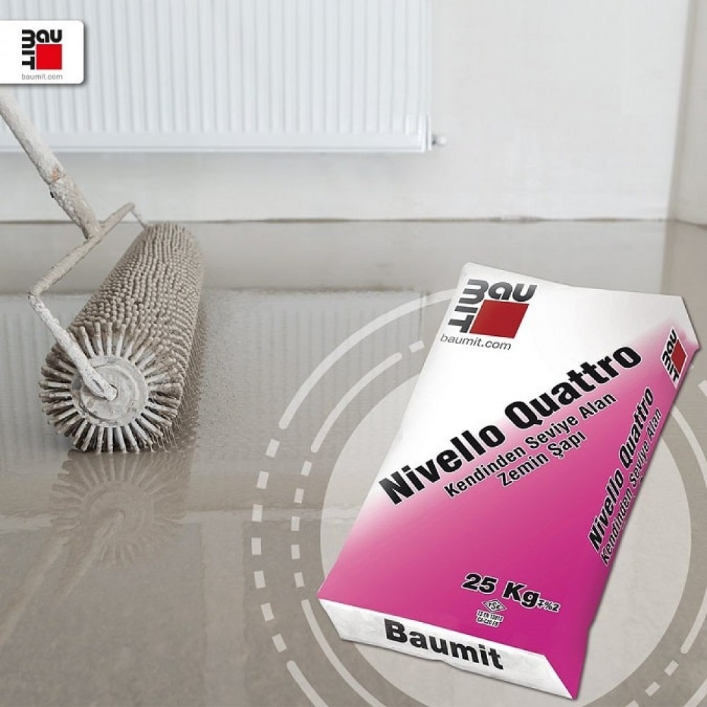 Полагане на саморазливна замазка